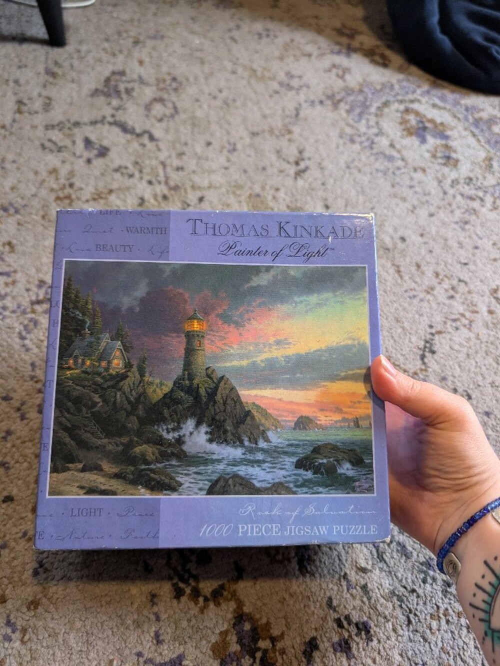 Unopened Thomas Kinkade 1000 Piece Puzzle